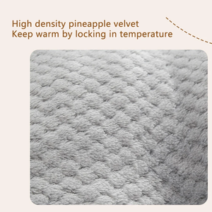 Suave lujo felpa corta redonda ultra cómoda forma de celosía lavable perro gato mascota cama cojín perro estera - Product Image 4