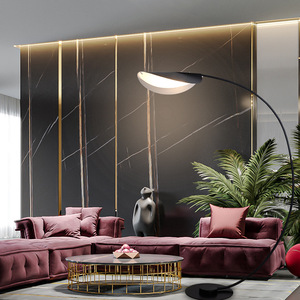 <span class=keywords><strong>Led</strong></span> thiết kế hiện đại Đèn sàn đơn giản sáng tạo bầu không khí sàn ánh sáng phòng khách nghiên cứu trang trí câu cá đứng chiếu sáng - Product Image 6