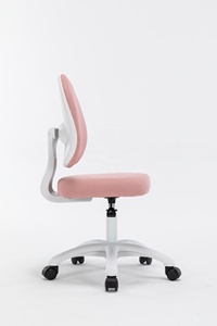 Siège rembourré pivotant à 360 degrés, coloré et durable, dossier en maille respirante, <span class=keywords><strong>roulettes</strong></span> silencieuses, réglable en hauteur, ergonomique, en plastique - Product Image 4