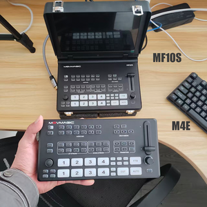 Commutateur vidéo HD 4K Movmagic M4E personnalisé, 4 entrées, double diffusion <span class=keywords><strong>USB</strong></span>, streaming en direct, <span class=keywords><strong>5</strong></span> canaux, multi-vues, clé chromatique - Product Image 5