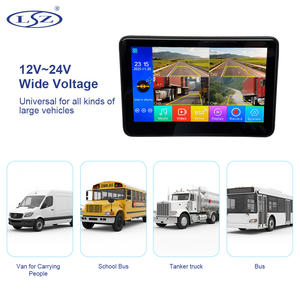 Système de surveillance intelligent des angles morts, enregistreur DVR pour camion, bus, voiture, écran tactile 4 canaux 7 pouces, 4 caméras BSD, alarme - Product Image 6