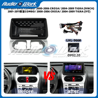 Cadre d'autoradio noir 9 pouces pour Opel Combo/Corsa/Tigra - Vente directe usine et compatible multi-modèles