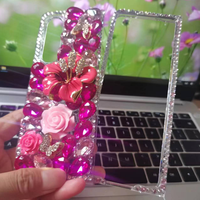 Étui pour téléphone portable Samsung Z Fold 2 3 4 5 Nouveauté Luxe 3D Handmade Series Sparkle Diamond