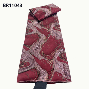 CHOCOO alta calidad <span class=keywords><strong>tul</strong></span> bordado Jacquard encaje <span class=keywords><strong>en</strong></span> tela africana 3D blanco brocado Jacquard encaje tela para boda - Product Image 5