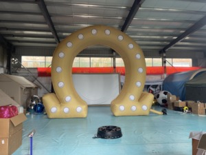 Arco Inflável de Linha de Partida e Chegada de Grau Comercial para Eventos, Infláveis Publicitários em PVC de Alta Resistência com Bomba de Ar e Bolsa de Transporte - Product Image 6