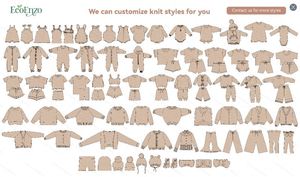 ชุดรอมเปอร์เด็กทารกถักลายดอกไม้คุณภาพสูงแบบ OEM เสื้อผ้าเด็กถักสำหรับเด็กแรกเกิด ชุดเด็กผู้หญิง - Product Image 3