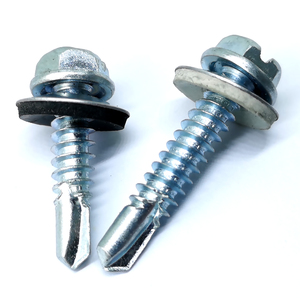 Vis autoperceuses à tête hexagonale galvanisées pour toiture métallique 5,5x20 mm - Product Image 6