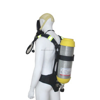 5L 6L 6.8L 9L Équipement de sécurité contre les incendies appareil respiratoire autonome masque à gaz intégral