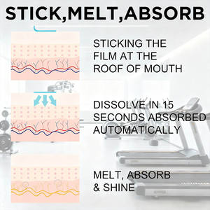 OEM/ODM Bandes orales de Maca et Café Vert végétaliennes pour adultes, soulagement du stress, contre la lassitude et la fatigue persistante, saveur personnalisée, emballage sur mesure - Product Image 4