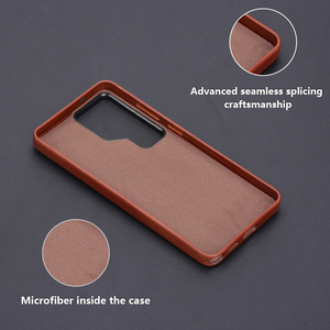 Funda de Cuero Genuino con Acabado de Cera de Aceite de Alta <span class=keywords><strong>Calidad</strong></span> Personalizada al <span class=keywords><strong>Mejor</strong></span> <span class=keywords><strong>Precio</strong></span> de Fábrica para <span class=keywords><strong>Samsung</strong></span> S26U - Product Image 6