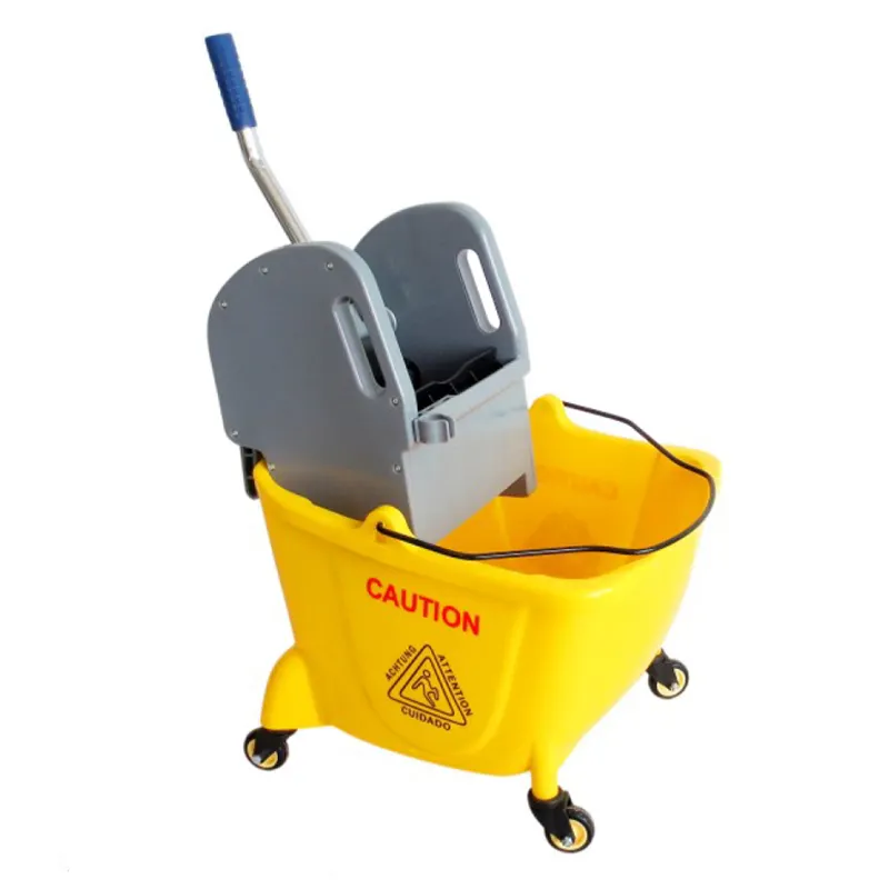 Hot Sale 16L Kunststoff Mop Wringer Eimer Metall-oder Kunststoff rahmen Messing oder Kunststoff Roller Squeeze Bucket