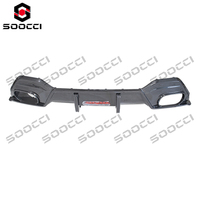 Difusor de Parachoques Trasero de Fibra de Carbono Seca TAKD, Difusor de Alerón Trasero de Carbono Brillante, Kit de Carrocería para BMW G16 840i M850i Serie 8 2019-2023