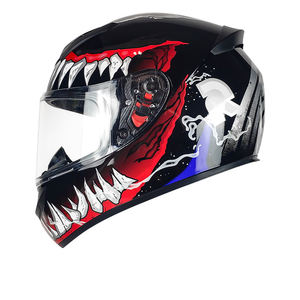 <span class=keywords><strong>Casco</strong></span> De carreras para Motocicleta, único DOT ECE, aprobado, lente única, resistente al agua - Product Image 1