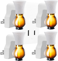 Diffuseur d'arômes électrique sans eau à brancher, à commande par bouton, pour la maison, motif uni, écologique - Grande Vente