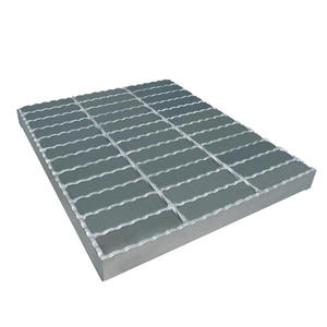 Grille en acier galvanisé soudé, grille de sol industrielle en acier au carbone, grille pour plateforme pétrolière offshore - Product Image 1