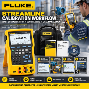 Calibrador de Procesos LCD 754, Comunicador HART, Herramienta de Calibración Multifunción, Calibrador de Campo Industrial ABS - Product Image 1