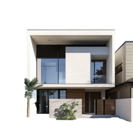 Villa en acier léger, villas préfabriquées, maison de luxe pour les vacances en plein air, développement communautaire