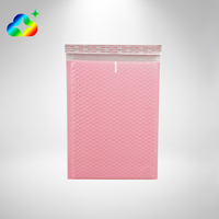 Sacs d'enveloppe d'expédition écologiques avec logo personnalisé enveloppes en poly roses biodégradables auto-adhésives pour vêtements cosmétiques
