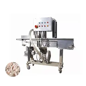 Automatic Fried Bread Crumb Chicken Battering Breading Coating Machine for Restaurant