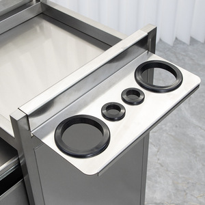Stainless Steel <b>Tool</b> Cart for Hair Salon <b>Tool</b> <b>Cabinet</b> for Hair Salon Multifunctional <b>Storage</b> Rack for Hair Salon - Product Image 6
