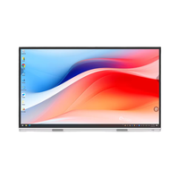 Tableau blanc interactif Amdox Windows System 4K avec écran tactile à 20 points pour l'éducation et les affaires