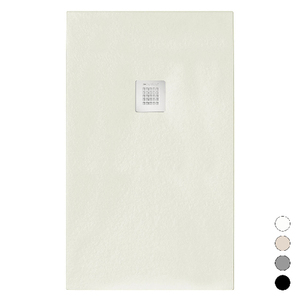 Plato de Ducha Rectangular Serenity 90 x 150 cm Gris 7035 - Product Image 1