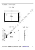 Écran tactile LCD Raspberry Pi 4B 7 pouces, résolution élevée 1024*600, moniteur LCD IPS 7 pouces -I USB tactile avec certification CE