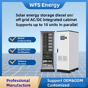 Bess tất cả trong một lai tắt lưới 50kwh năng lượng mặt trời hệ thống điện LiFePO4 30Kw pcs MPPT 200-850vdc pin lithium hỗ trợ động cơ diesel - Product Image 3