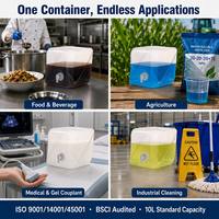 Gel échographique en baril de 20L pour réactifs d'hématologie, Cube de développement Cubitainer 	 Conteneur en plastique pliable et peu encombrant