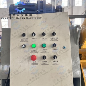 Machine de formage de garde-corps en W automatique haute vitesse Hauan avec PLC, boîte de vitesses, moteur, pompe, roulement, garantie de 3 ans, facile à utiliser - Product Image 3