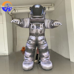 Modèle géant gonflable d'astronaute avec souffleur, personnage de dessin animé Spaceman pour festival de musique, publicité, décoration gonflable, accessoire - Product Image 3