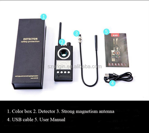 K68 Wireless RF Signal <strong>Detector</strong> Radio Wave WiFi Bug <strong>Detector</strong> Anti Spy Hidden Camera <strong>Detector</strong> GPS <strong>Tracker</strong> Finder Scanner - Product Image 6