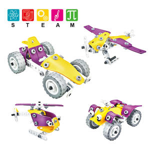 Juego de Juguetes Educativos de Construcción de Plástico para Niños, para Aprender STEM y Desarrollar la Creatividad - Product Image 1