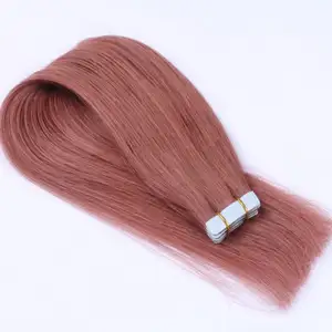 Extensiones de cabello y pelucas con cinta, cabello humano