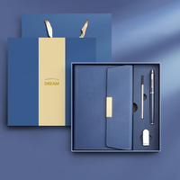 Carnet de notes en cuir Pu classeur 2024 journal de papeterie Logo personnalisé A5 coffret cadeau coffrets cadeaux d'entreprise