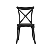 Chaise de salle à manger de luxe moderne et tendance pour célébrités, avec accoudoirs en acrylique, idéale pour banquets et événements de mariage