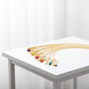 Kateter Urin Foley Steril Sekali Pakai 100% Lateks dengan Kateter Urin Berlapis Silikon 100% - Product Image 1