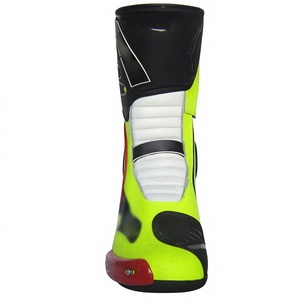 Botas de Motociclismo Deportivas de Cuero Genuino de Primera Calidad, Totalmente Personalizables - Product Image 2
