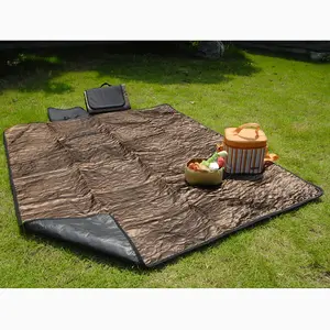 户外野餐毯防沙防水折叠便携式口袋毯户外轻便野营垫