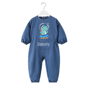 Combinaison de ramper pour bébé, combinaison une pièce, vêtement de protection en polyester doux et confortable, tablier de plein air tout-en-un pour tout le corps - Product Image 1