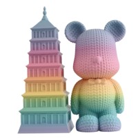 Consommables multicolores de filament PETG et PLA de matériel d'impression 3D de 1.75mm pour l'imprimante 3D