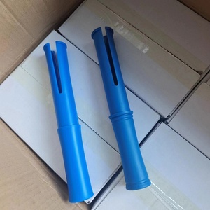 Distributeur de <span class=keywords><strong>film</strong></span> étirable mini de 4 pouces, poignée en plastique bleue, poignée en plastique jaune pour petits films étirables - Product Image 1