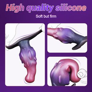 Premium Intruder Giant <strong>Ass</strong> Plug Gauge Silicone Soft Dildo Outdoor Invisible Wearing <strong>Masturbation</strong> <strong>Sex</strong> Device Huge Dildos - Product Image 3