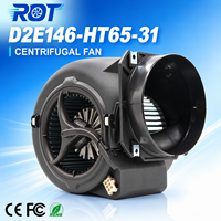 Ventilateur Radial Industriel 4 Vitesses pour Refroidissement d'Armoire Électrique, Débit d'Air Élevé D2E146-HT65-31, Ventilation d'Équipement, Pièce de Rechange à Usage Continu