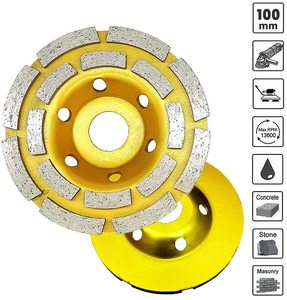 Disco de Corte de Diamante de Doble Fila para Granito/Mármol/Concreto/Piso/Piedra de 4.5 Pulgadas, Super Turbo, Gran Venta - Product Image 5