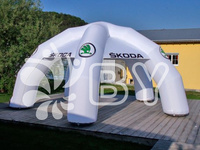 Tente araignée gonflable personnalisée chapiteau d'air extérieur d'événement publicité dôme promotionnel auvent gonflable gazebo tente à cube d'air