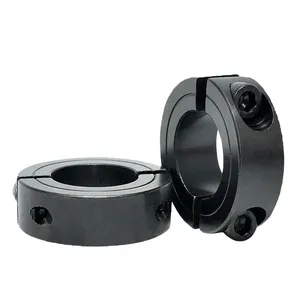 Wholesale split type fixed ring optical shaft locking sleeve adjustment limit ring split type shaft sleeve carbon steel retainin
