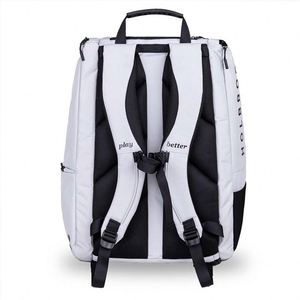 Muestra gratuita: Bolsa de tenis deportiva profesional personalizada de gran capacidad, bolsa de entrenamiento atlético, mochila de pickleball para tour. - Product Image 3