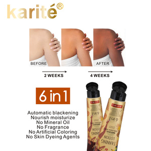 Loción Bronceadora Corporal con Extracto Orgánico Natural de Karité 120ml, Autobronceador para Solárium, Fabricante a Granel, Marca Privada - Product Image 6