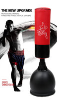 Sac de frappe autoportant, pour l'entraînement au punch et au kick. Convient pour la boxe, le Sanda, le Muay Thai, le MMA, taille et couleur personnalisées disponibles